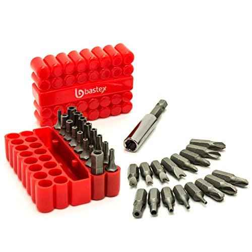 Bastex Tamper Proof Security Screw Hex Bit Head Set