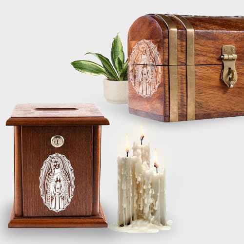 Virgin Mary Blessed Mother Stencil Template, Reusable Plastic Sheet, 8.5 x 11 Inch for Painting Walls, Wood, Glass, Scrapbooking, Arts and Crafts, DIY