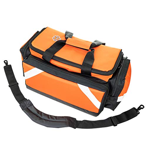 Medical Trauma Bag for EMT Paramedic First Responder Emergency Supplies Orange