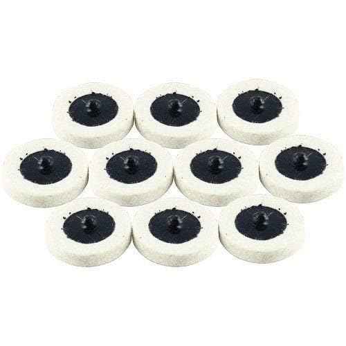 Rocaris 10 Pcs 2 in Buffing Polishing Wheel Pad