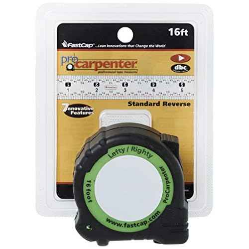 FastCap PSSR-16 16 Foot Pro Carpenter Standard Reverse Measuring Tape