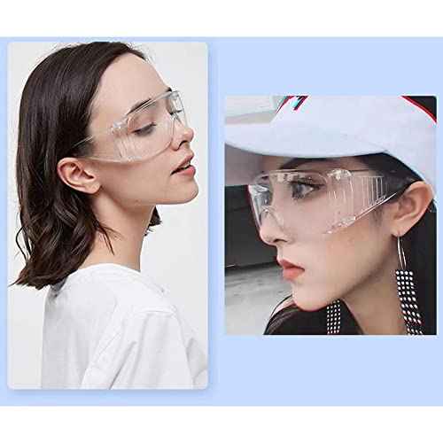 PitLite Safety Goggles Eyeglasses Anti Fog Clear Vent Glasses Lab Work Glasses