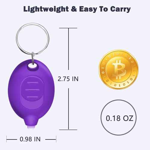 Mini UV Keychain Flashlight, Portable Black Light, 12 Lumen Ultra Bright Tiny Flashlight, Small Keychain Flashlight for Stain Detection & Scorpion Finder, Battery Included (12PCS)
