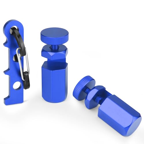 Miucoguier Tall Stair Gauges for Framing Square - Blue, 2P with Holder & Hook