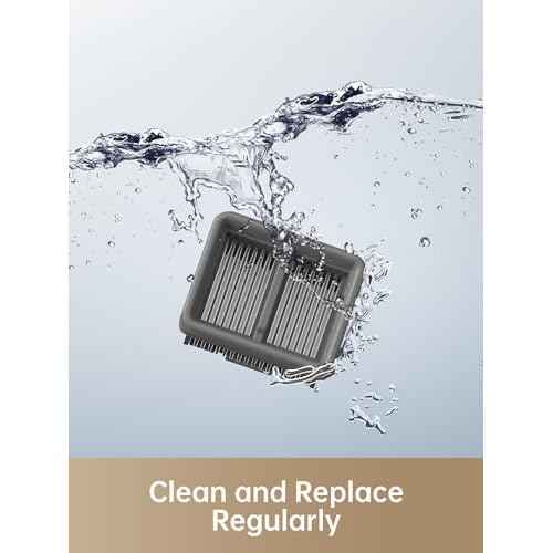 dreame Wet Dry Vacuum Cleaner Replacement HEPA Filter, Only Compatible with G10 Pro, G10 Combo, H12S, H12 Pro, H12 Dual, H12 Pro FlexReach, H13 Pro