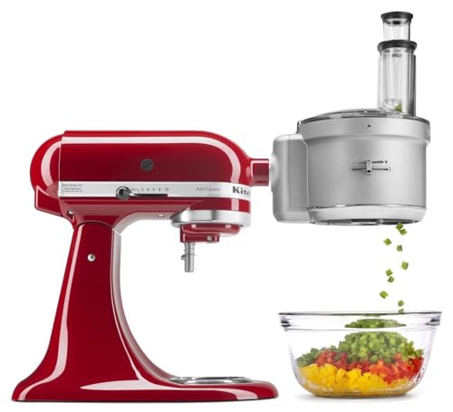 KitchenAid Food Processor Attachment with Commercial Dicing Disc Kit - KSM2FPA (Variation: Food Processor with Dicing Kit)