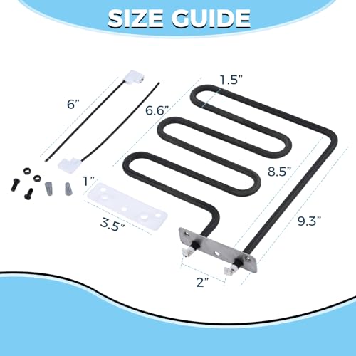 800W Masterbuilt/MOOTVGOO 9907090033 Smoking Element Replacement - 120V
