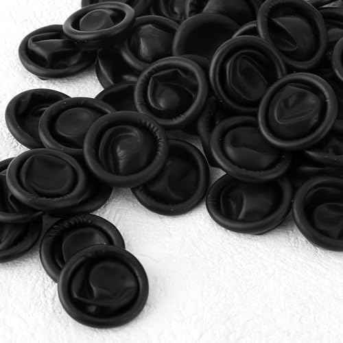 400 Pcs Black Finger Cots Large Finger Condoms Rubber Fingers Tip Covers Gloves Protectors Fingers Sleeve Thumb Cover for Handmade Crafting Painting