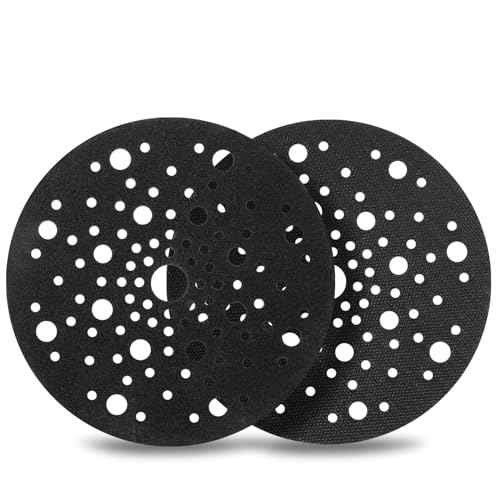 203343 Sanding Pad 6 Inch Hook and Loop Sander Protection Pad fit for Festool Random Orbit Sanders Festool 150, ES 150, ETS 150, ETS Ec 150, WTS 150, 2 Pieces¡¦
