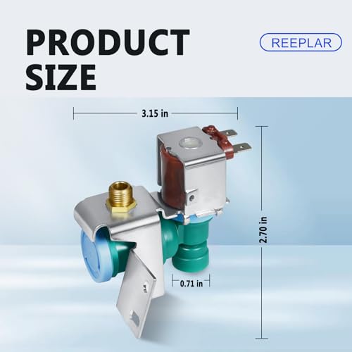 Refrigerator Water Inlet Valve WPW10394076 W10726788 for Whirlpool KitchenAid