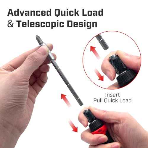 Multi Ratcheting Screwdriver Set: 21 in 1 Magnetic Multiple bits Suitable for Everyday Household Use