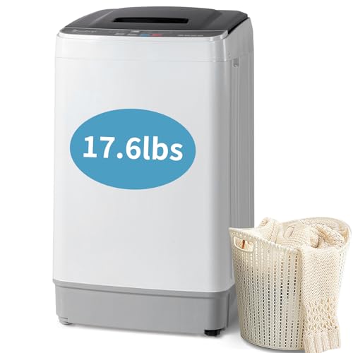 Winado 17.6LBS Portable Fully Automatic Washing Machine with Drain Pump