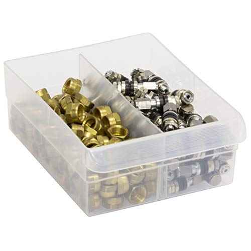 Akro-Mils 40717 Length Dividers for Plastic Storage Hardware and Craft Cabinet Large Drawers, (6-Pack), Clear