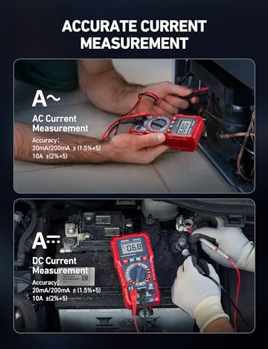 AstroAI Digital Multimeter TRMS Volt Meter for AC/DC Voltage & Current Testing