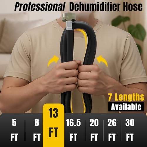 5FT Dehumidifier Drain Hose with 3/4 in FHT Rust-Resistant Connector – EOUOBOMO