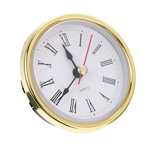 65mm Quartz Clock Insert with Roman Numerals - DIY Wall Clock Part