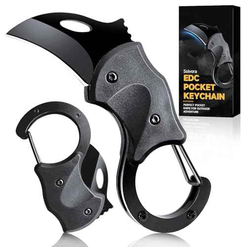 Pocket Knife, EDC knife for Men & Women - 1.34 Inch blade, Mini Folding Cool Gadgets for Everyday Carry Folding Knife,self defense keychain .Stocking Stuffers Gifts for Him Men Husband