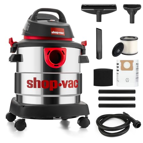 Shop-Vac 5989305 5-Gallon Wet Dry Vacuum Cleaner with 4.5 Peak HP & Blower