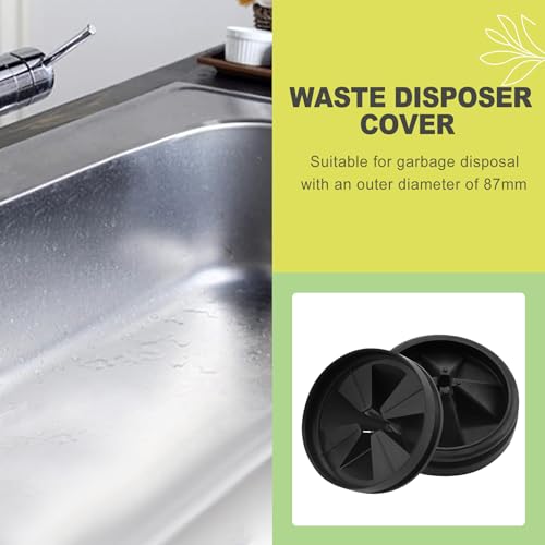 3-3/8 Inch Garbage Disposal Splash Guard, Removable Rubber Sink Baffle – Quiet Drain Cover