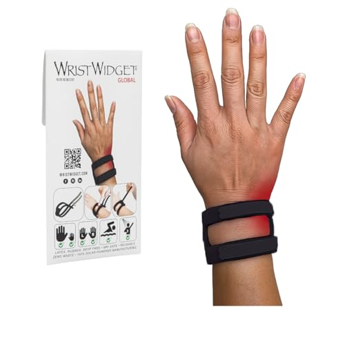 Black WristWidget® Wrist Brace for TFCC Tears & Pinky Side Pain, Supports & Pain Relief