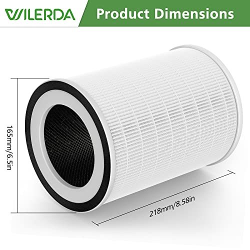 White KILO Filter Replacement for Afloia KILO/KILO PRO/MIRO Air Purifier (2-Pack) – WILERDA