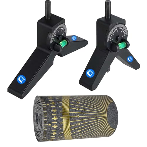 Magnetic Center Finder, Y-Shape Pipefitter, Protractor, 3-Piece