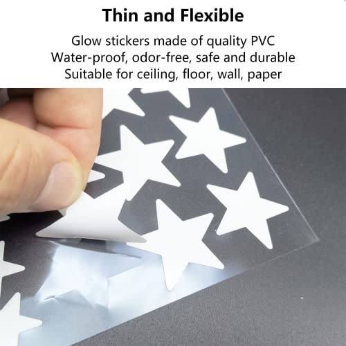 Glow in The Dark Star Stickers for Ceiling Kids Room Decor 354 Pack