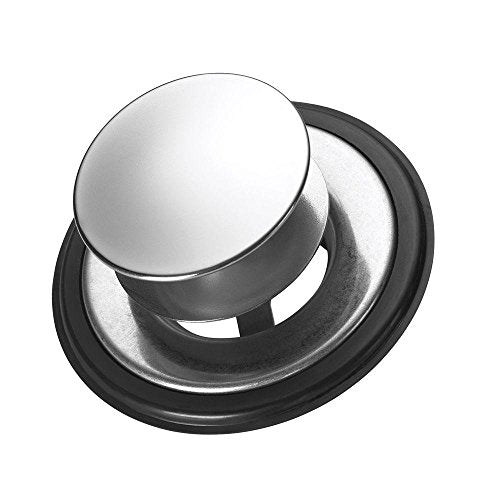InSinkErator SilverSaver Sink Stopper Polished Stainless Steel STP-DS Full
