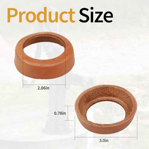 Leather Pitcher Pump Repair Kit, Leather Lower Valve Cup, Pitcher Spout Pump, Hand Type 75, Hand Pump, Handheld Pump, Well Hand Pump Rebuild Kit