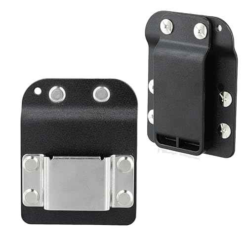 Drill Holder Belt Clip for Tool, Tape Measure Holder for Belt, Quick Grab or Hang Eletric Drill Clip on Belt, Fits Up to 2" Tool (Industrial Design)