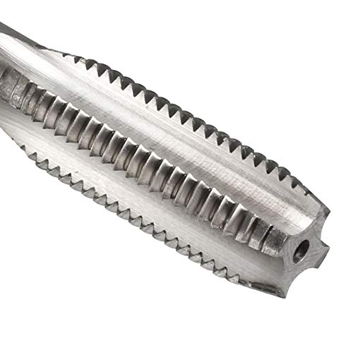 uxcell Metric Machine Tap M12 x 1.5mm H2 High Speed Steel 4 Straight Flutes Screw Tapping Threading Machinist Repair DIY Tool