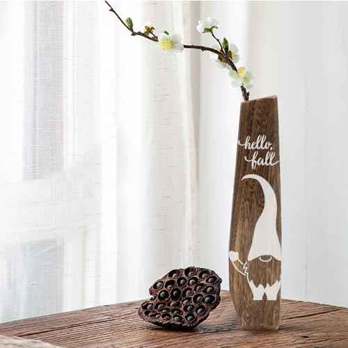 Hello Fall Gnome Stencil ? 14x8 Inch Reusable Autumn Template with Leaves for Painting on Wood, Porch Signs, Walls, Fabric & Seasonal Crafts