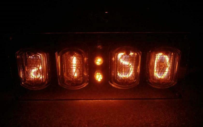 DIY 2020 IN-12 Nixie Tube PCBA Kit Digital Clock Circuit Board Kit No Tubes