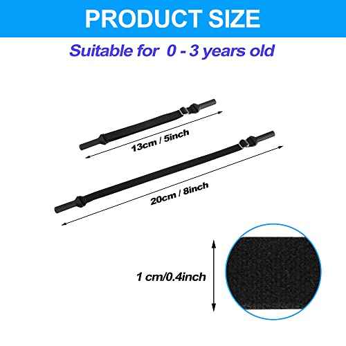 lvvfit Baby Glasses Straps(5-8inch)-Adjustable Glasses Strap Sports Sunglasses Eyeglasses Holder Straps for Toddler and Infant-Eyewear Retainers for Boys and Girls age 0-3 years (4pcs Pink)