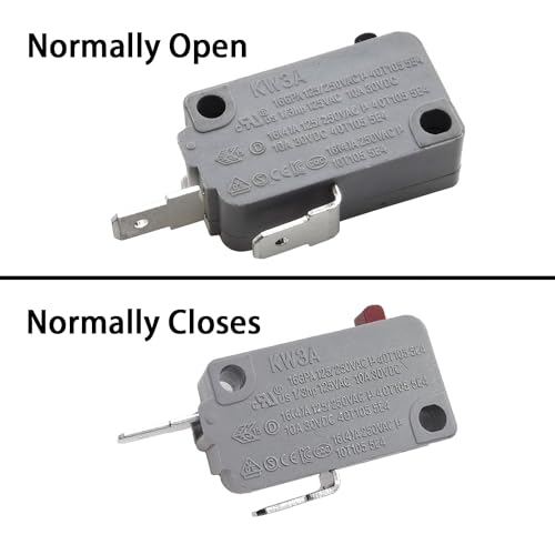 KW3A 16A 125/250V Microwave Door Interlock Switches - 2 NO + 1 NC (Yoiilnz)