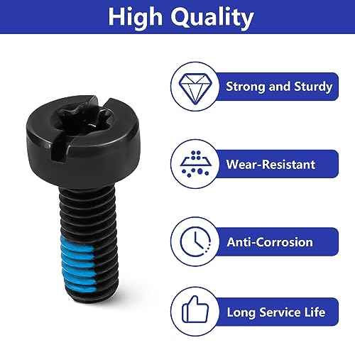 394589-01 Replacement for Dewalt Miter Saw Screw Series- Compatible with 1710, 3660, 3680, DHS716AB, DHS716AT2, DHS716T2,DHS790, DHS790AB, DWS715, Dws779 Type (2 Pack)