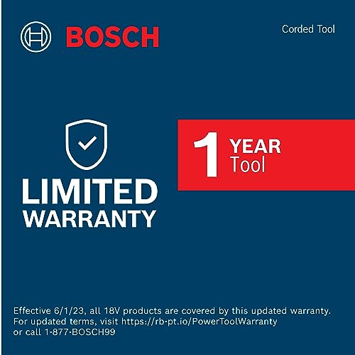 BOSCH ROS20VSC Palm Sander 2.5 Amp 5 Inch Corded Variable Speed Random Orbital Sander, Polisher Kit with Dust Collector and Soft Carrying Bag
