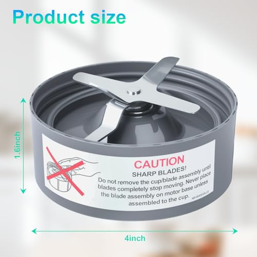 GuanQiao Replacement Extractor Blade for NutriBullet 600W/900W Pro Series Blender – 1-Pack