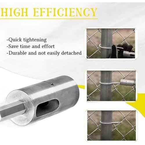 11 Gauge Twist Ties EZ Drill Chuck Tool, Stainless Steel Drill Truck Twist Ties Tool for Easy Fence Wire Making