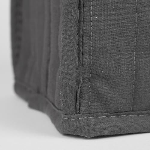 Ritz Quilted 4-Slice Toaster Cover, Dust Protection, Black