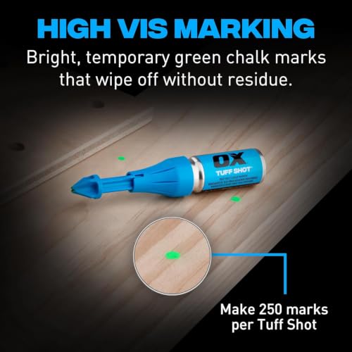 OX Tuff Shot 2-Pack Marking Chalk Spray Deep Hole Marker (2 Pack)