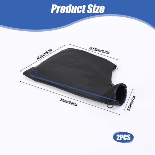 2 Pcs Table Saw Miter Saw Dust Bag Black Dust Collection Bag for Miter Saw 255 Model with Zipper and Wired Adjustable Stand Dust Bag for Belt Sander Parts Diagonal Saw Miter Saw Accessories