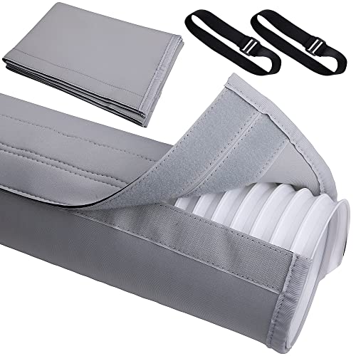 1 Pcs Portable Air Conditioner Hose Cover Wrap Insulation Sleeve - 58 Inch Universal Fit