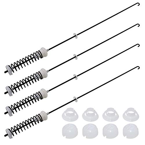 Beaquicy W10780045 Washer Suspension Rod Kit 4pcs for Whirlpool/Kenmore