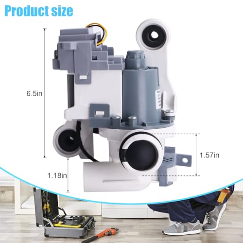 Samsung DC97-19289F Drain Pump Assembly - OEM Replacement