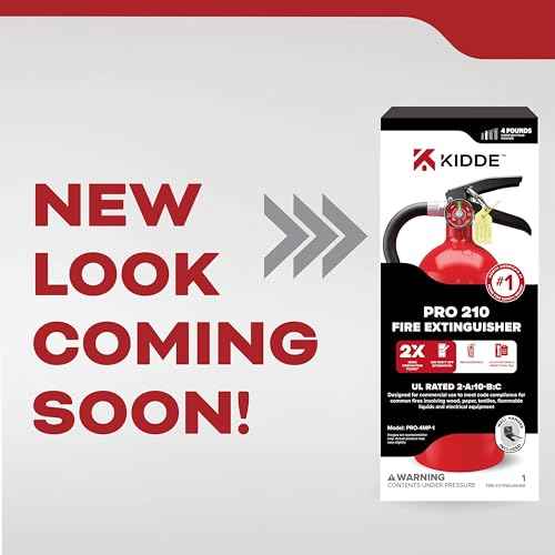 Kidde Commercial-Grade Fire Extinguisher for Office, Schools, Rechargeable, 2A10BC