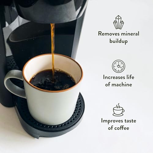 Angelino's Coffee Universal Descaling Solution 8.5 fl oz – Coffee Machine Cleaner & Lime Scale Remover for Keurig, Nespresso, Breville, DeLonghi & Ninja