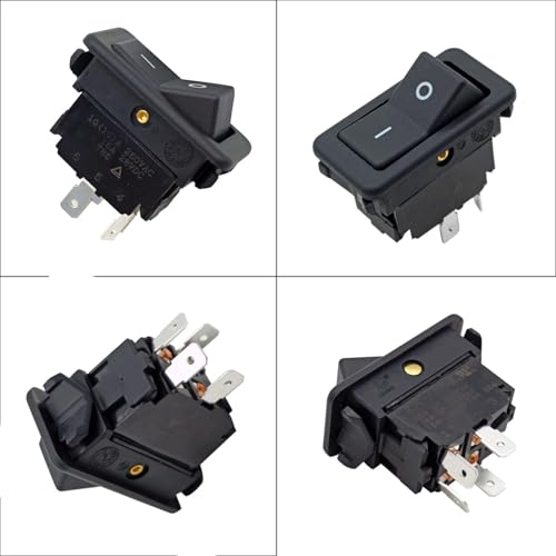 Replace 5140058-09 Vacuum Switch Fit for DeWalt DCV580 DCV581H DC500 DC500K DC020, Vacuum Cleaner Toggle Power Switch ON-Off