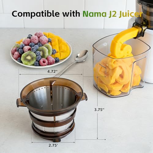 Sorbet Attachment for Nama J2 Ice Cream Maker – 15-Year Support