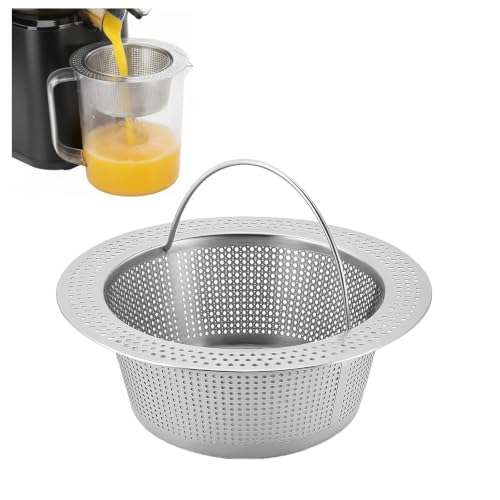 Pulp Strainer for Nama J2 Cold Press Juicer - 304 Stainless Finishing Filter, Hand-Wash